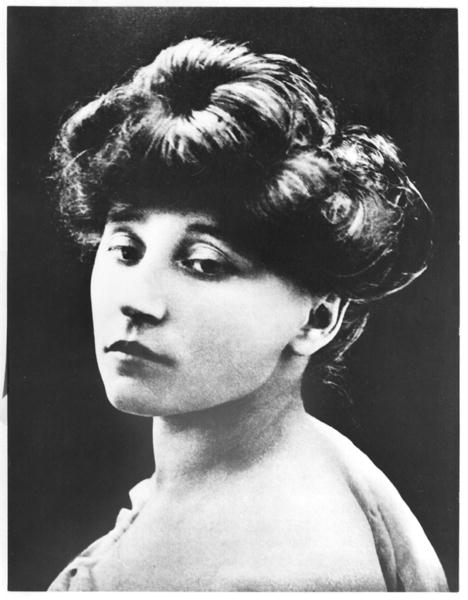 Colette (1873-1954) late 19th century (b/w photo)  von French Photographer