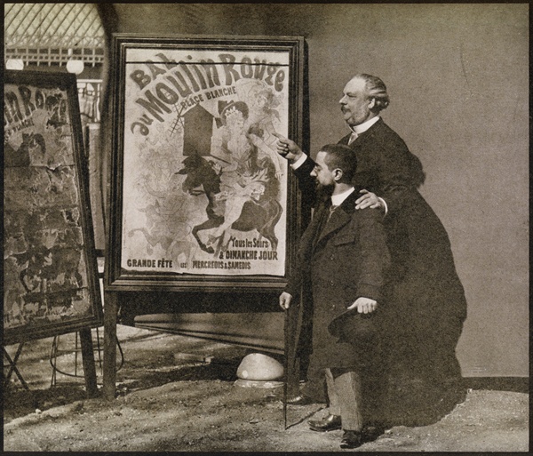 Toulouse-Lautrec with Tremolada, from ''Toulouse-Lautrec'' by Gerstle Mack, published 1938 (b/w phot von French Photographer