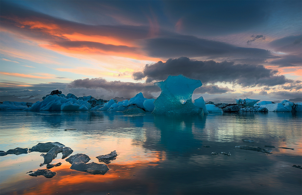 jokulsarlon glacier lagoon von Keller