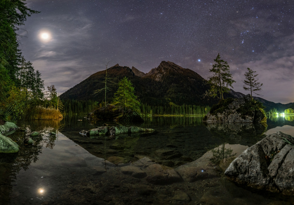 Hintersee night von Keller