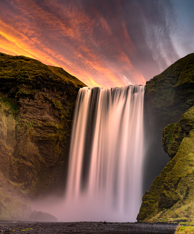 skogafoss von Keller