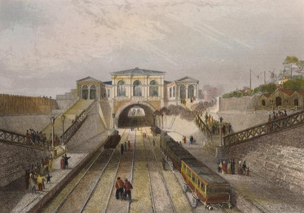 Paris, Eisenbahn von Rouargue