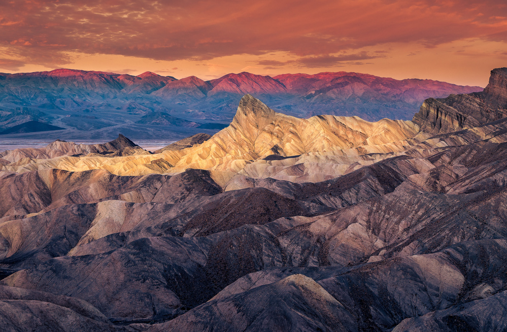 Dawn at Death Valley von Abbas Ali Amir