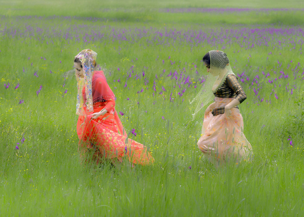 Kurdish girls von Abbas Arabzadeh