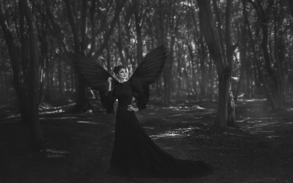 Black Angel von Adalia Fedur