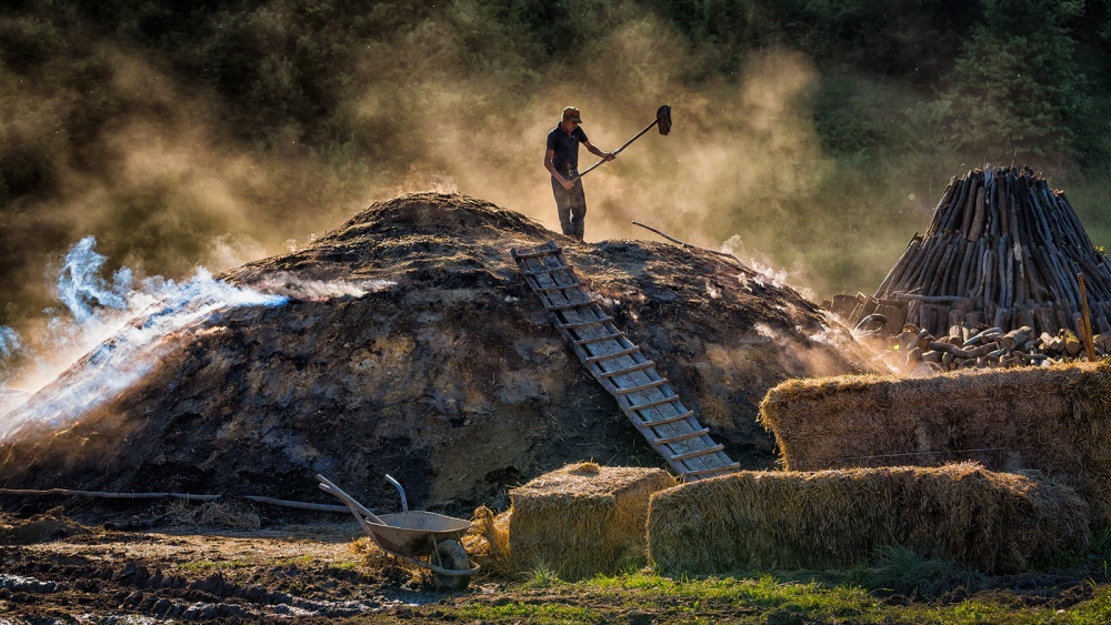 Charcoal factory II von Adrian Popan