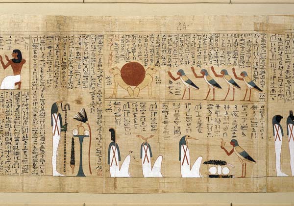 Vogel Ba, Totenbuch des Imenemsauf von Aegyptisch