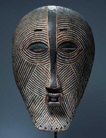 Kifwebe Mask, Luba Culture, from Democratic Republic of Congo