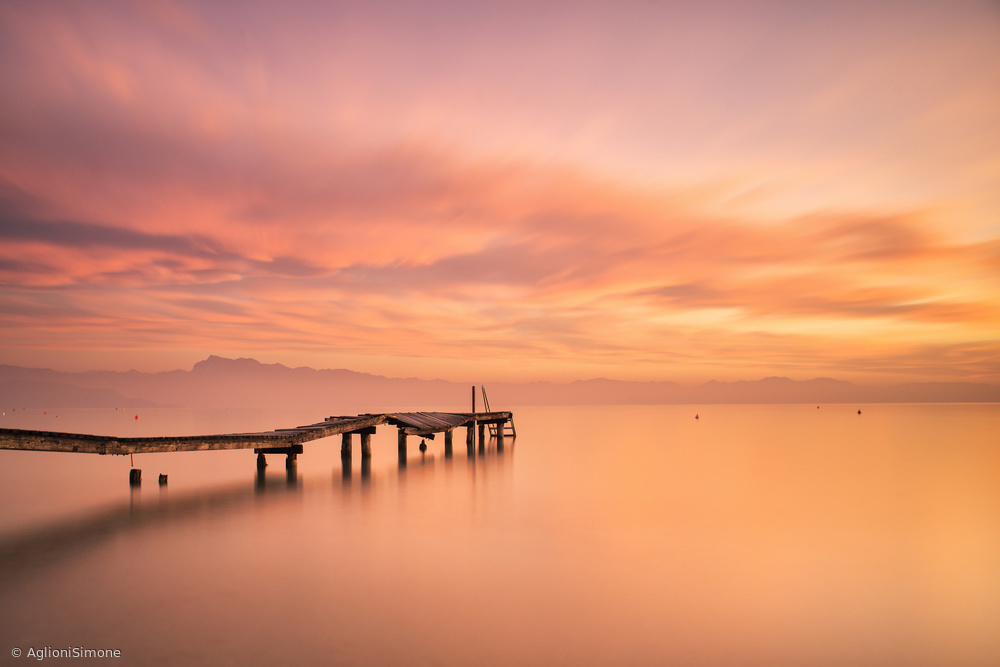 Garda Lake von Aglioni Simone