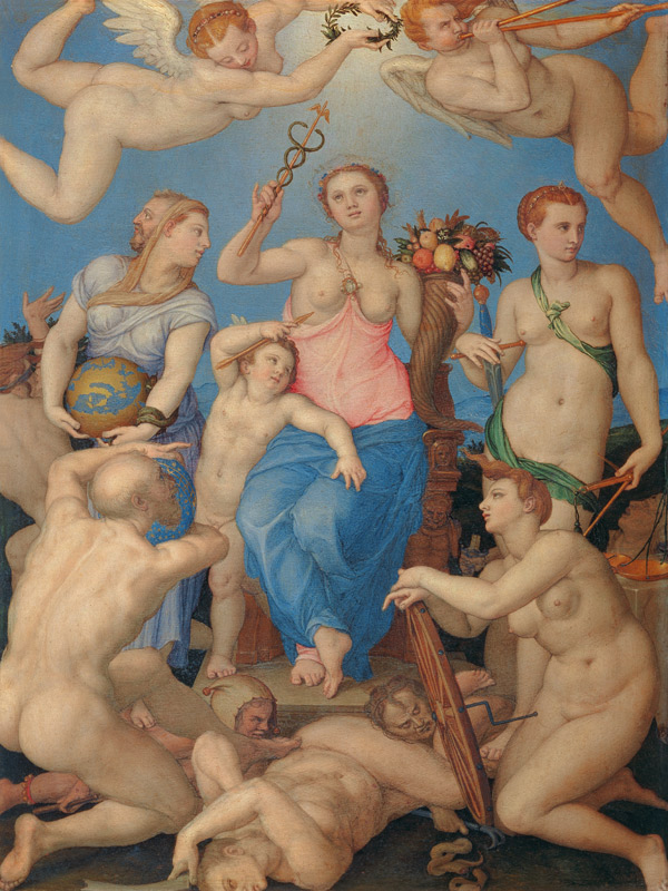 A.Bronzino, Allegory of Happiness von Agnolo Bronzino