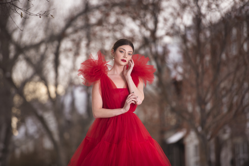 Beauty in Red von Ahmad Belal