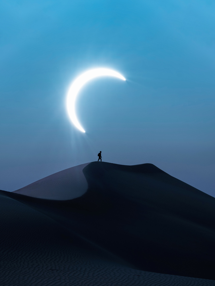 Fascinating view of the solar eclipse von Ahmed Aldaie