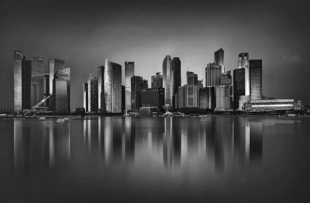 Marina skyline von Ahmed Thabet