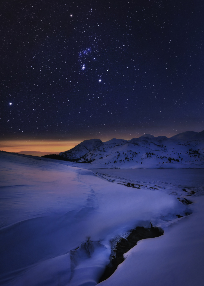 Night in Rila Mountain von Albena Markova