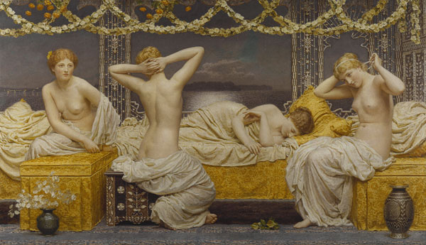 Eine Sommernacht von Albert Joseph Moore