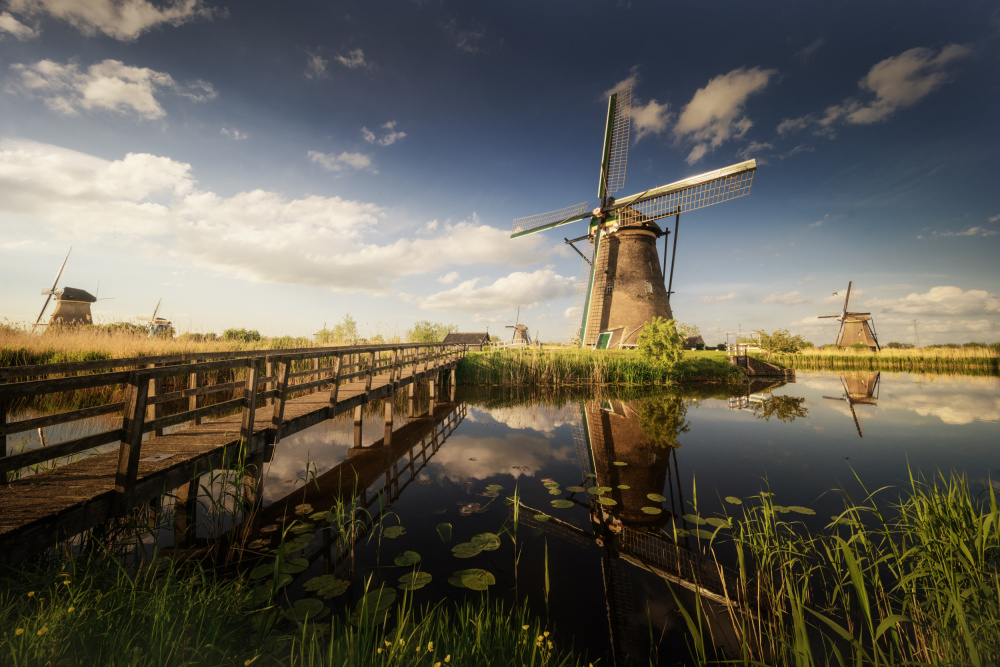 Postcards from Kinderdijk von Alberto Alvaro