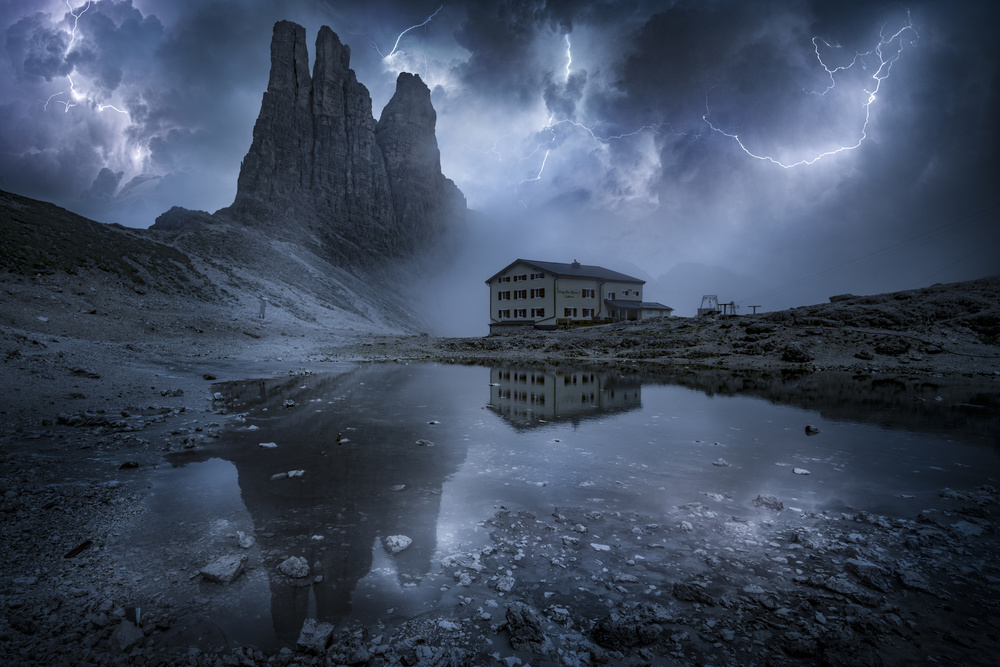 Thunderstorm in the Dolomites von Alberto Ghizzi Panizza