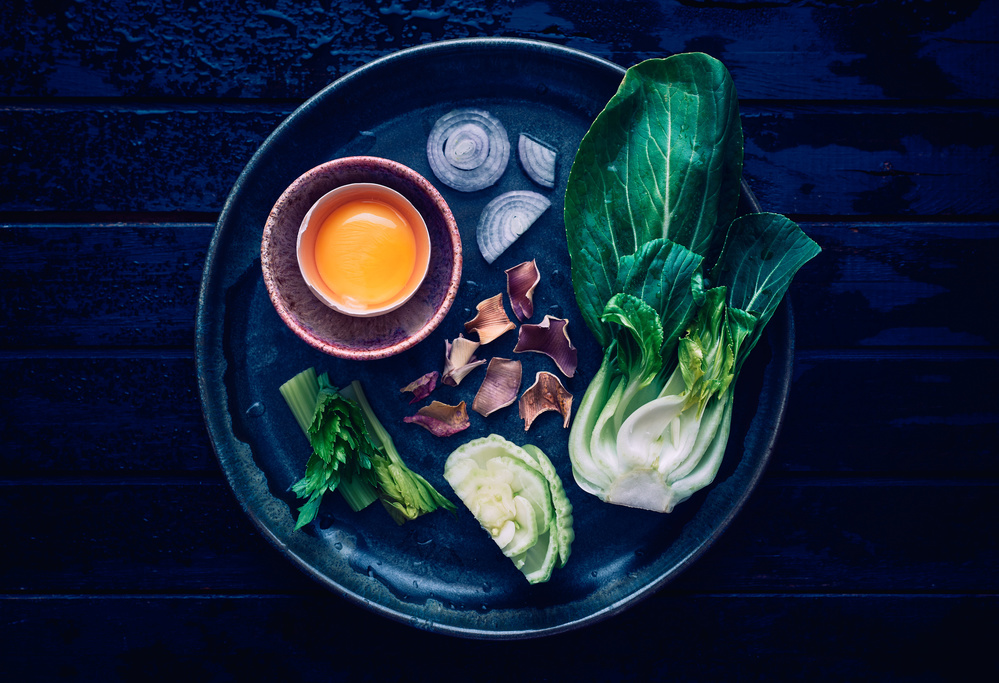 Healthy Asian plate von Aleksandrova Karina