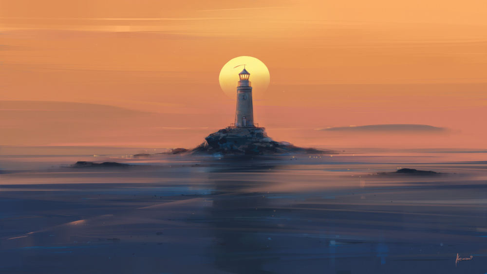 Lighthouse8k.png von Alena Aenami