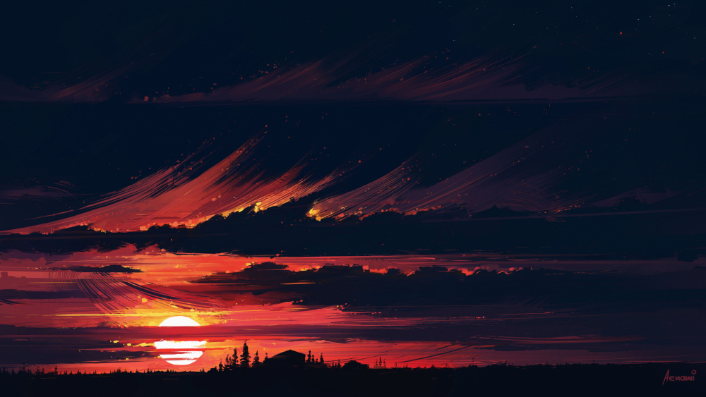 Redmoon7k.png von Alena Aenami