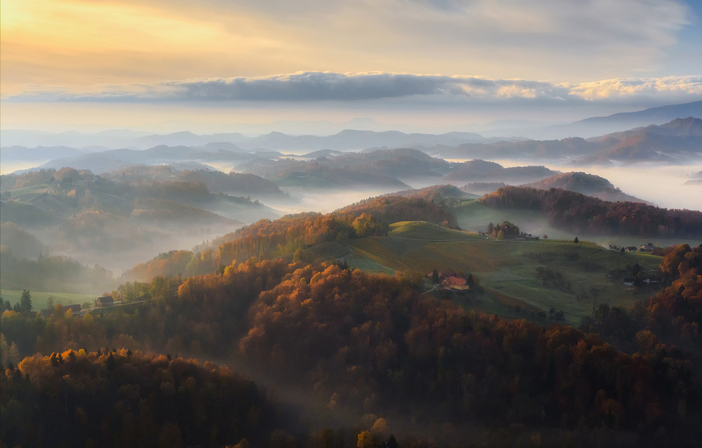 Autumn morning von Ales Komovec