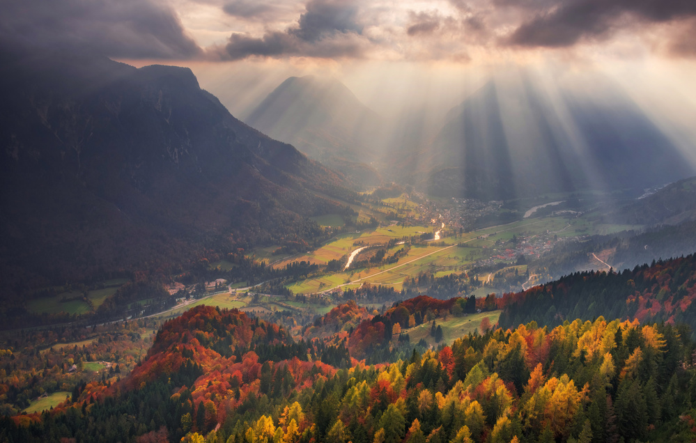 Rays of light von Ales Krivec