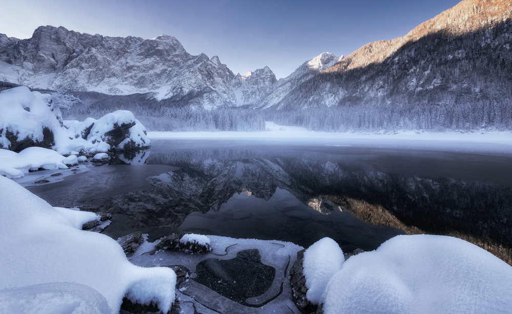 Winter morning von Ales Krivec