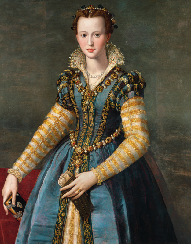 Maria de Medici (1540-1557) von Alessandro Allori