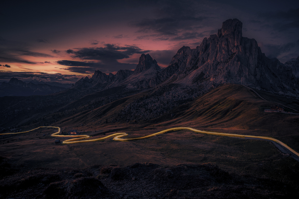 The luminous Trail von Alessandro Traverso