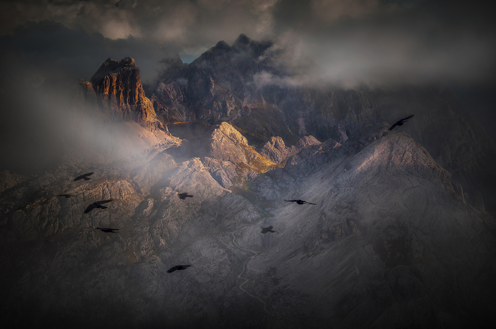 Flying over the Peaks von Alessandro Traverso