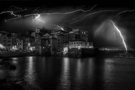 Fairytale night in Boccadasse