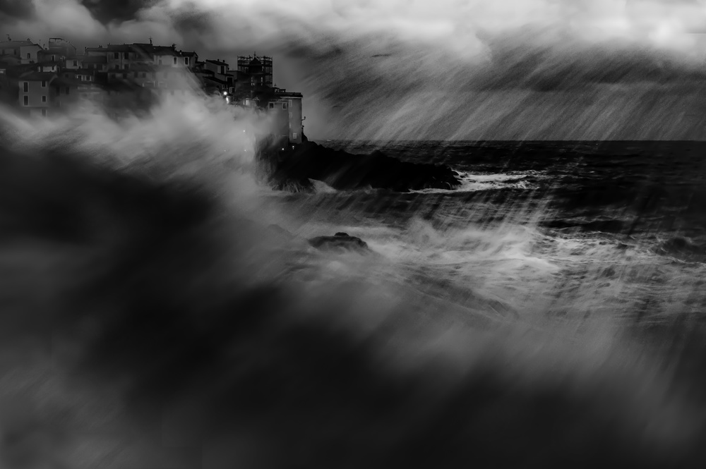 Storm in Tellaro von Alessandro Traverso