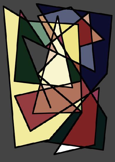 cubism landscape