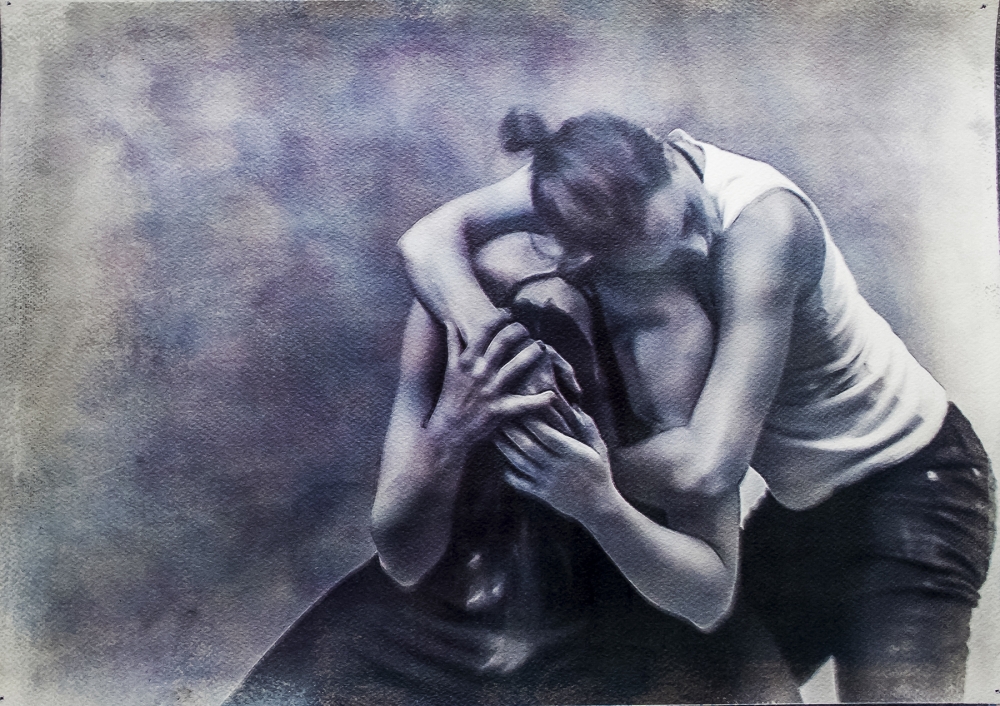 Emotionography 2013 (gum bichromate) von Alex Konik