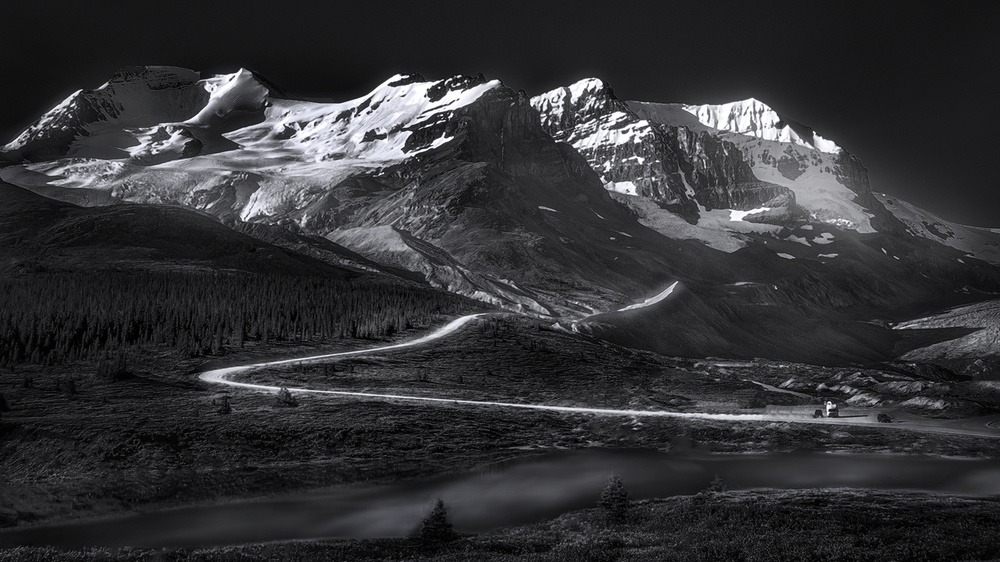 Entrance of Columbia Glacier von Alex Lu