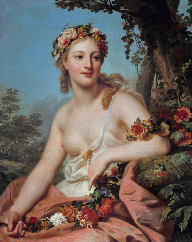 The Flora of the Opera, 18th century von Alexander Roslin