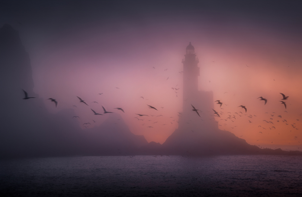 The predawn lighthouse... von Alexandr Kukrinov