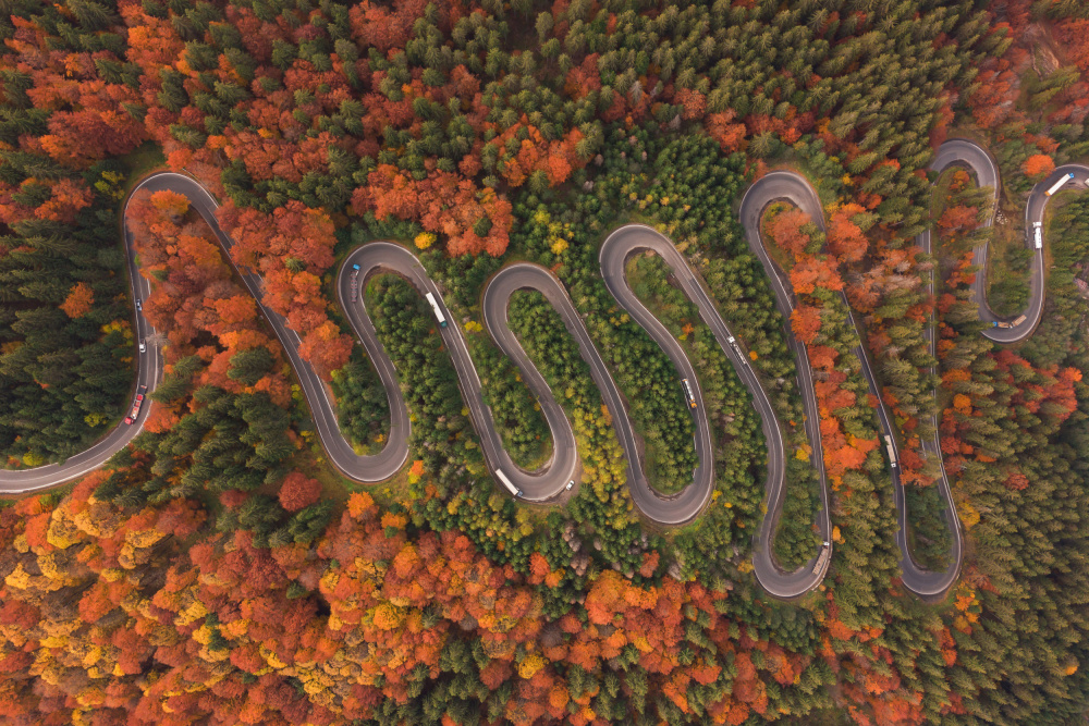 Curvy road von Alexandru Ionut Coman