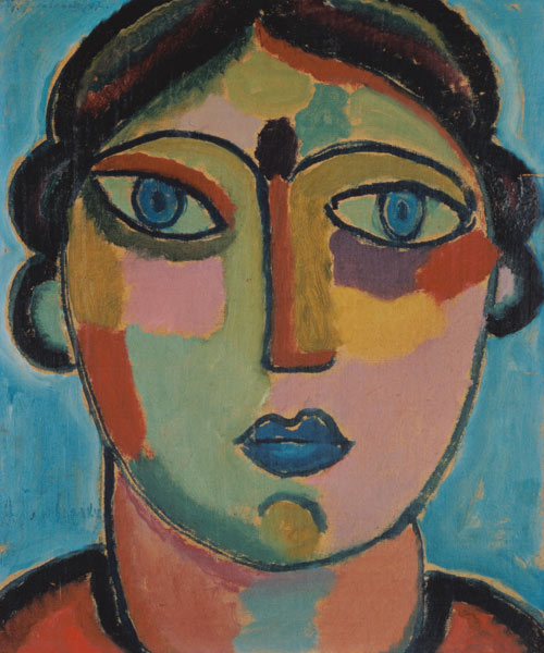 Blauer Mund. von Alexej von Jawlensky