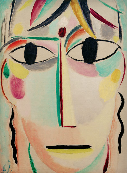 Heilandsgesicht: Erwartung von Alexej von Jawlensky