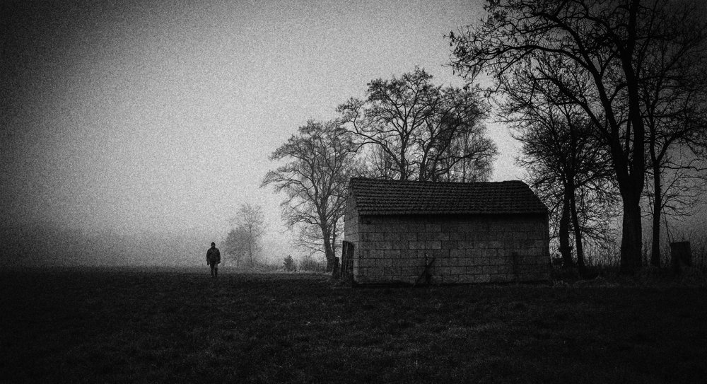 Old barn von Alfons Paesen