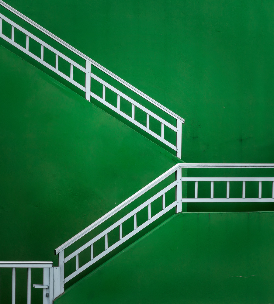 Green Staircase von Alfonso Novillo