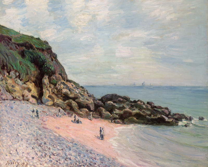 Langland Bay von Alfred Sisley