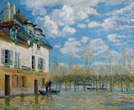 The Boat in the Flood, Port-Marly