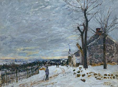 Snow at Veneux-Nadon