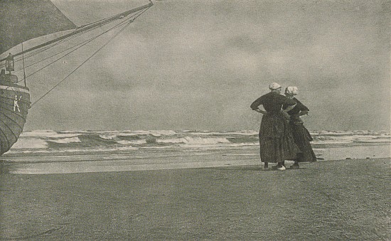 Gossip, Katwyk von Alfred Stieglitz