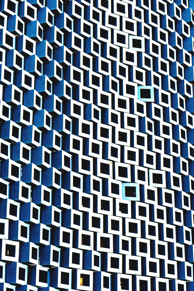 BLUE squares von Ali Abu Ras