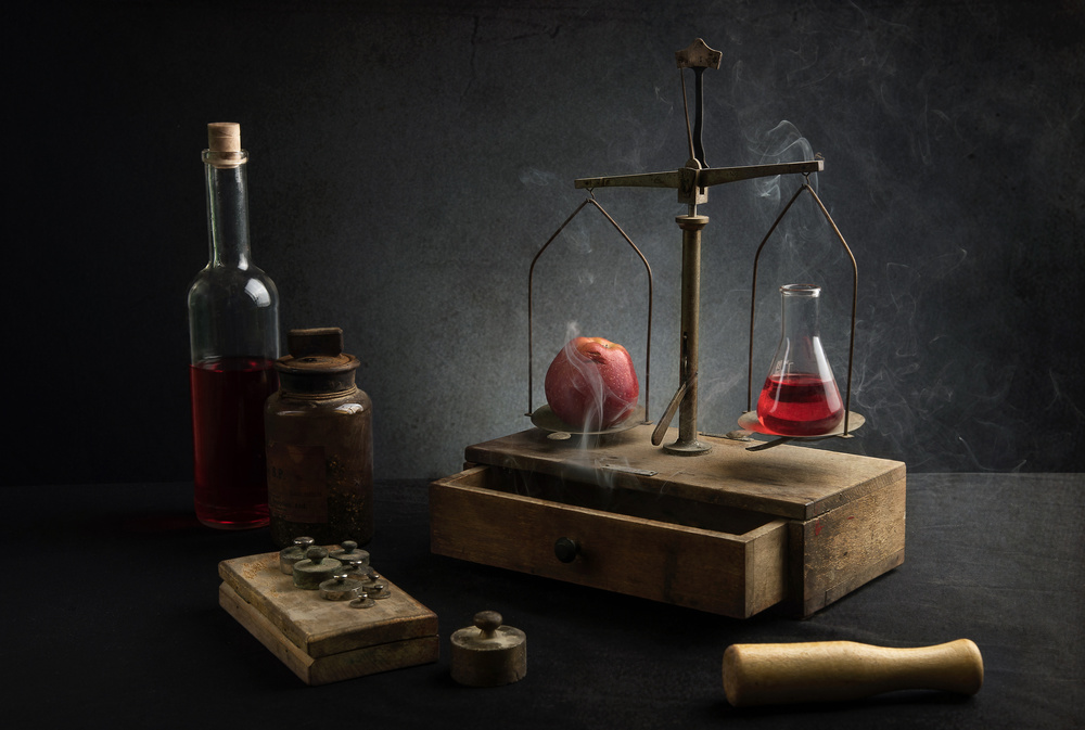 Laboratory apples von Ali Bader