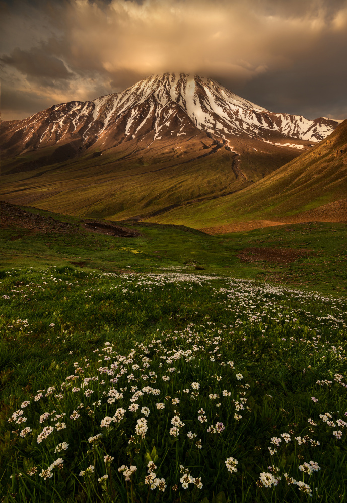 North face of Damavand von Ali Fallahzadeh