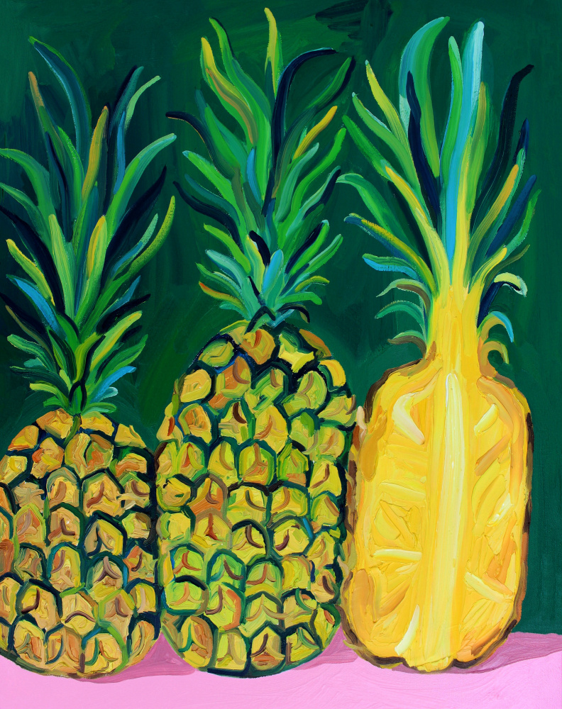 Pineapples von Alice Straker